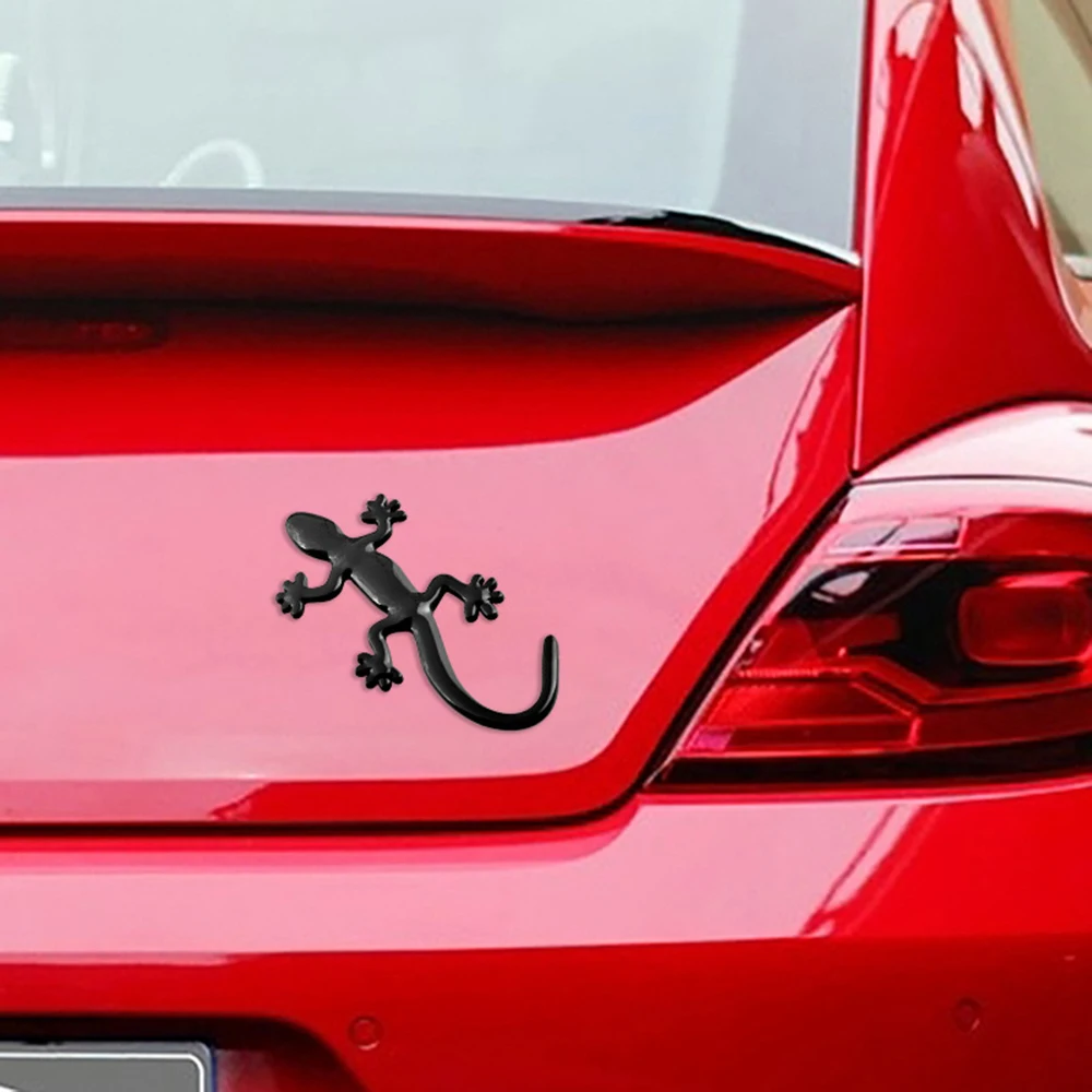 Авто мотоцикл логотип геккон ящерица 3D металлическая эмблема значок для