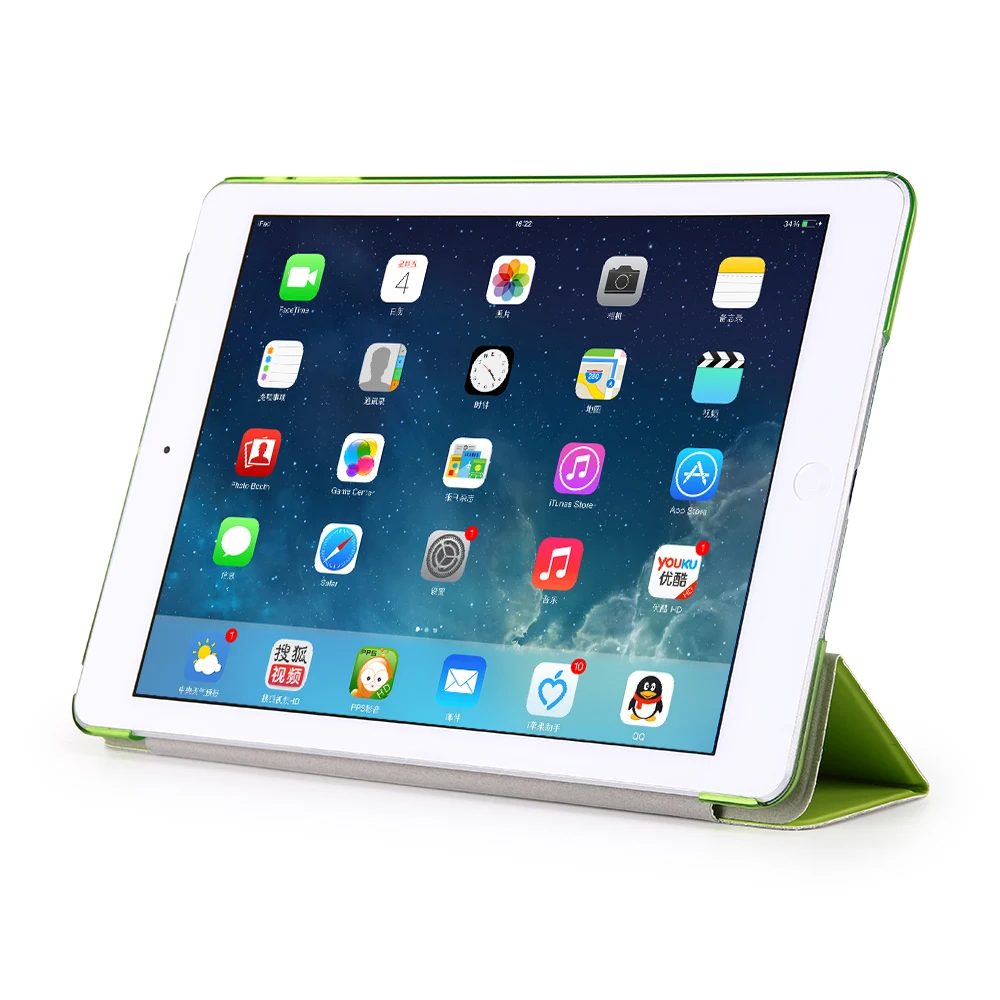 Ультратонкий Магнитный чехол для iPad 9,7, новинка, Air 1 2 A1822/A1893 A1474, умный чехол из искусственной кожи, Авто Режим сна/пробуждения