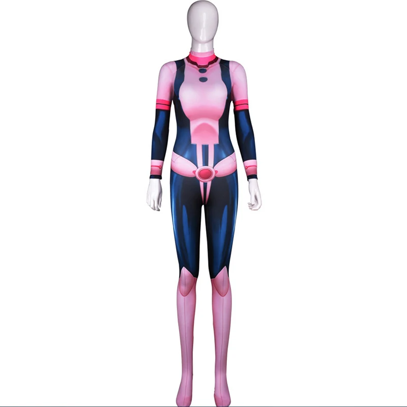 Anime My Hero Academia Cosplay Costumes Ochako Uraraka Costume Fighting Uniform Halloween Girls Boku No |
