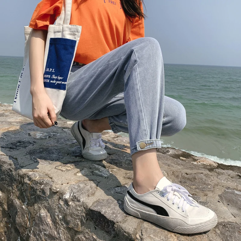 

2021 Oversize Pants For Girls Female Denim Trousers Baggy Mom y2k High Waist Women's Fashion Jeans