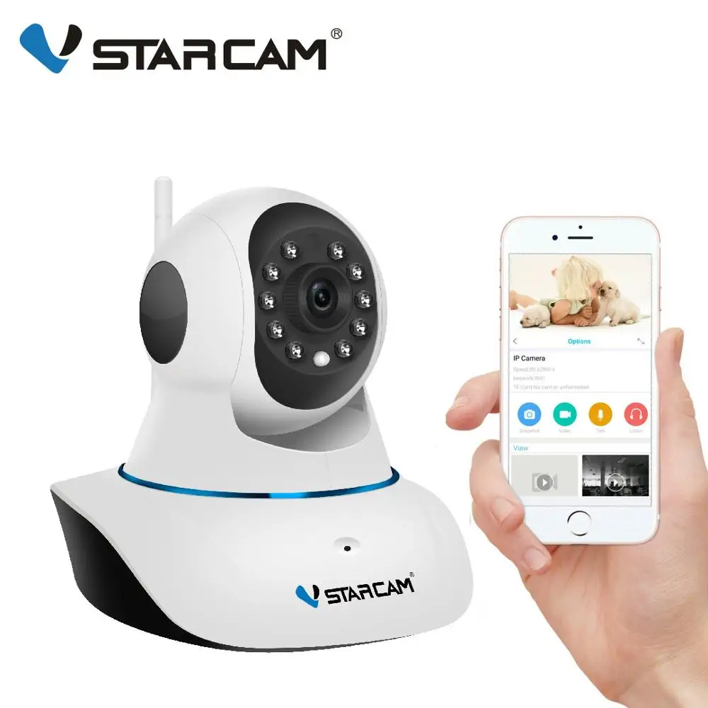 IP камера Vstarcam CS25 1080P с функцией ночного видения|camera p2p wifi|wireless security cameranetwork camera |