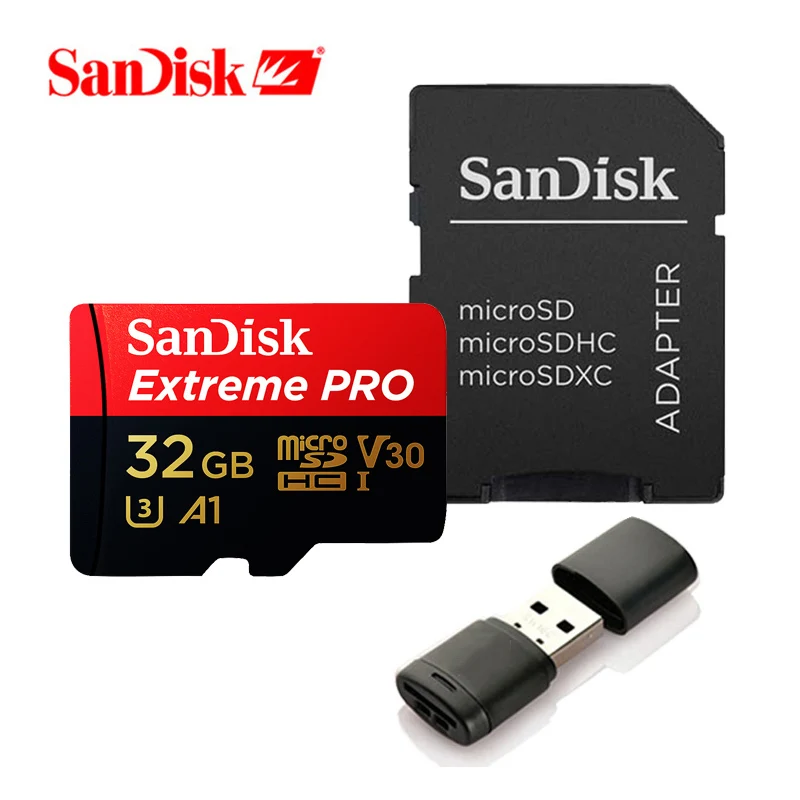 SanDisk Extreme Pro/Ultra TF карта памяти microSDXC 32 ГБ 64 128 256 400 гб | Компьютеры и офис