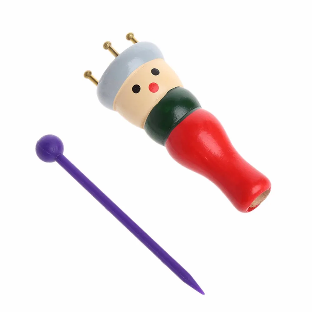 Mylb деревянная пряжа шерстяной вязаный трикотаж искусственный ткацкий станок