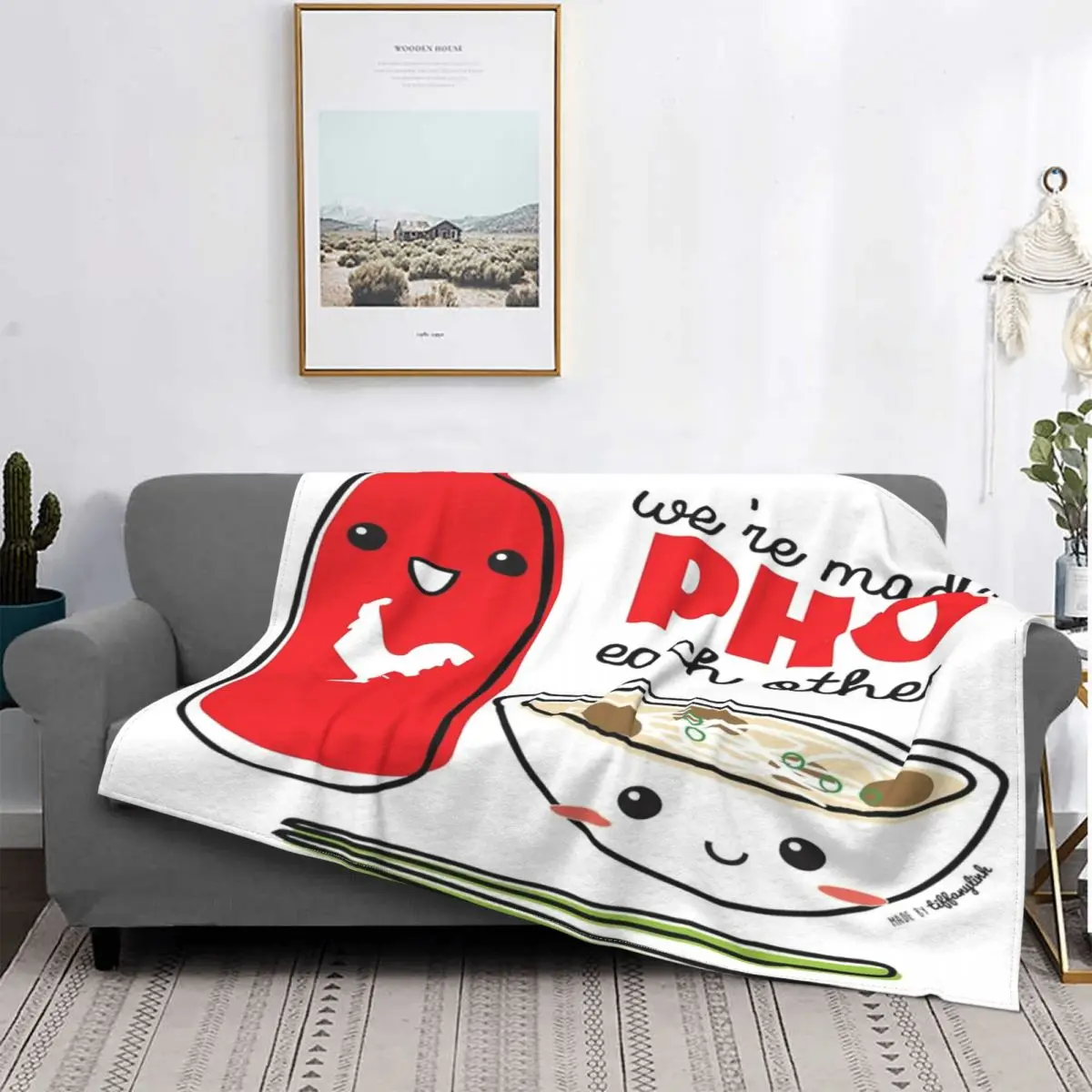 

Manta a quadros para cama, colcha de Anime, manta de Пикник