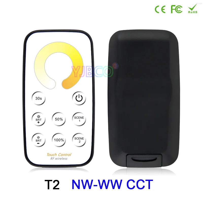 Bincolor переключатель ручка настенный один цвет/CCT/RGB поворотный диммер контроллер и