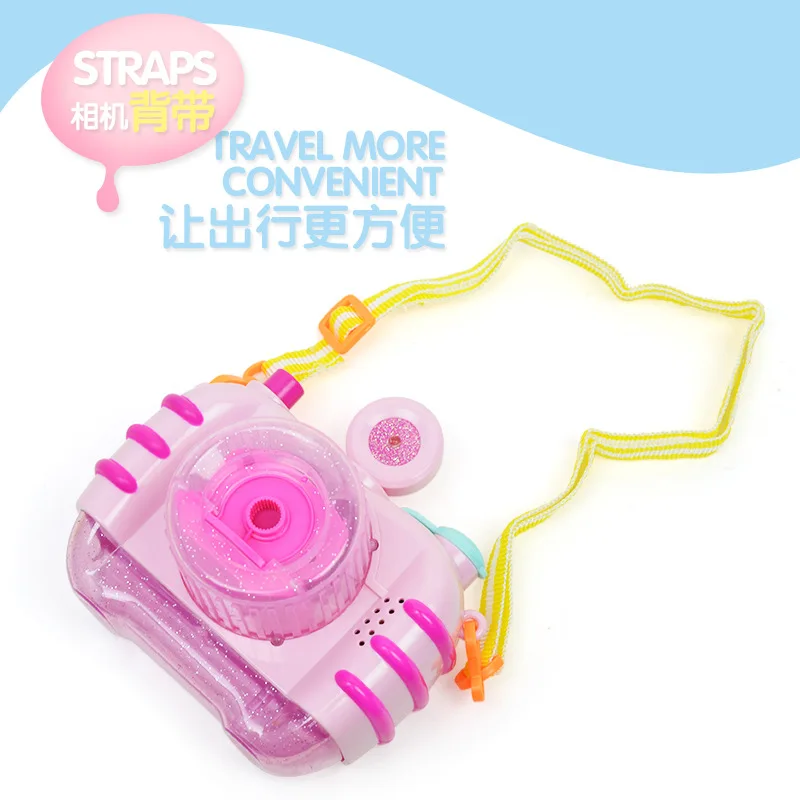 Мультяшная пузырьковая машина с светильник кой музыкальная креативная