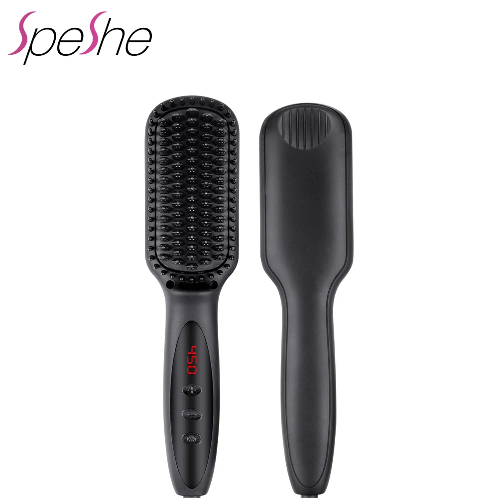 Профессиональная расческа для выпрямления волос и бороды Мужской Электрический