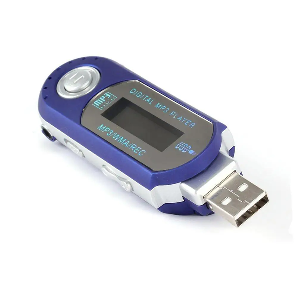 Hot Selling USB MP3 Music Player Digital LCD Screen Support 32G TF Card Radio With FM Function Mp3 Dropshipping | Электроника