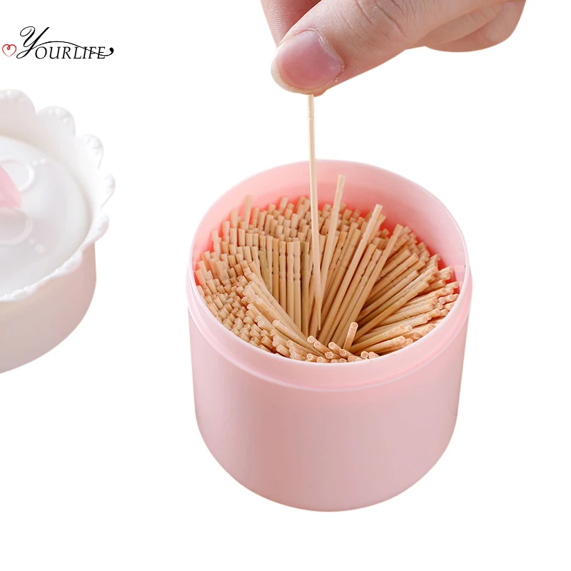 OYOURLIFE милые Мультяшные Фламинго ватные тампоны коробка для хранения пластиковые