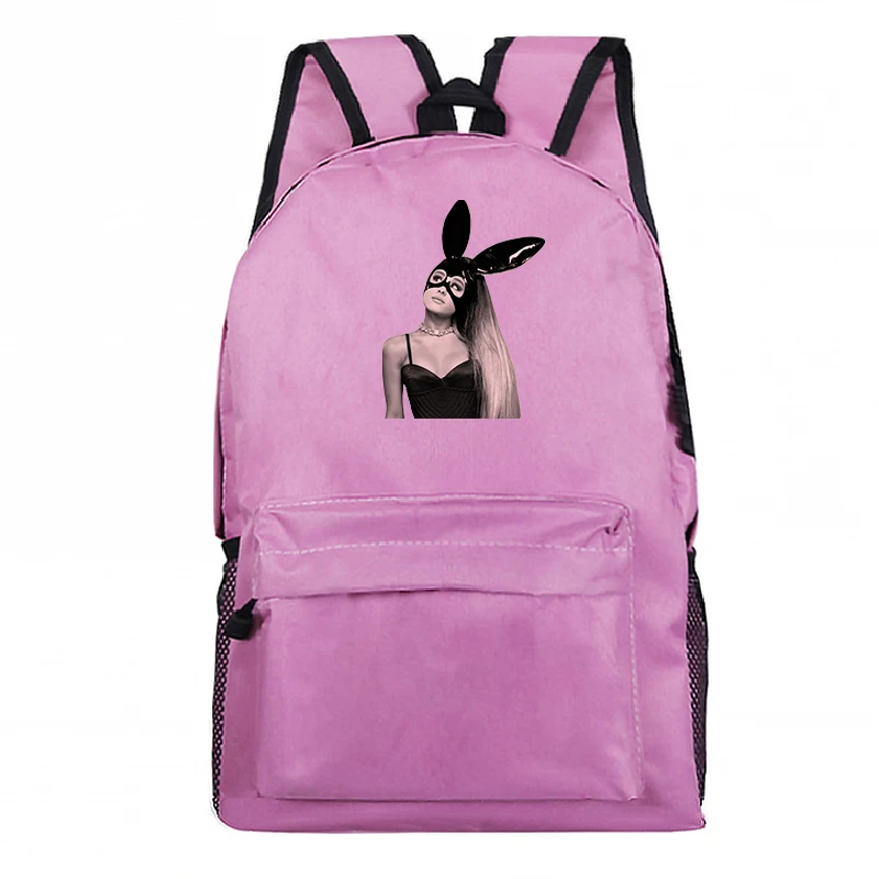 26 Розовый рюкзак Ariana Grande Mochila Feminina, женский рюкзак, школьные сумки для подростков, мужской рюкзак для ноутбука, Детский рюкзак для путешествий - Цвет: 26