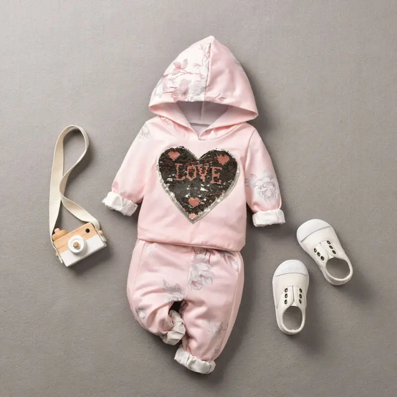 Детский комбинезон с сердечками PUDCOCO для новорожденных мальчиков и девочек