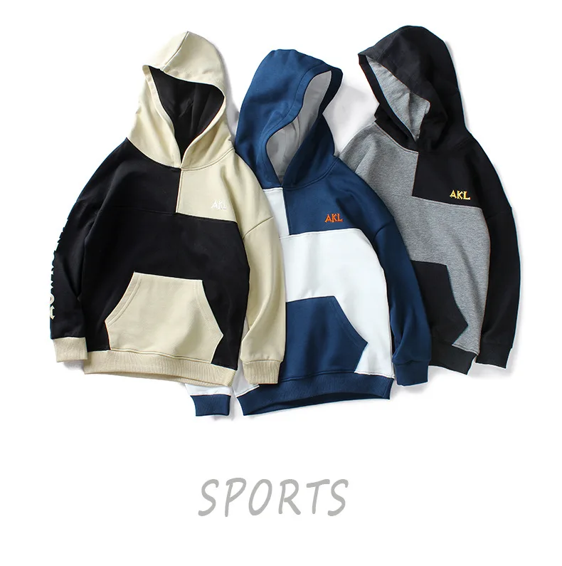 

Новинка весны 2021, детская одежда в Корейском стиле, толстовка с капюшоном и длинными рукавами для маленьких мальчиков, Модный свитшот в стил...