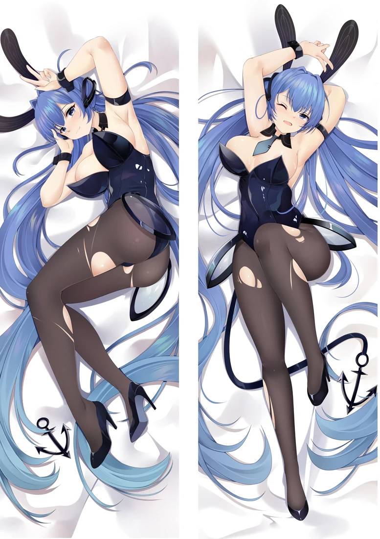 

Game Azur Lane New jersey Cosplay Sexy Dakimakura Pillow Case Hugging Body Prop