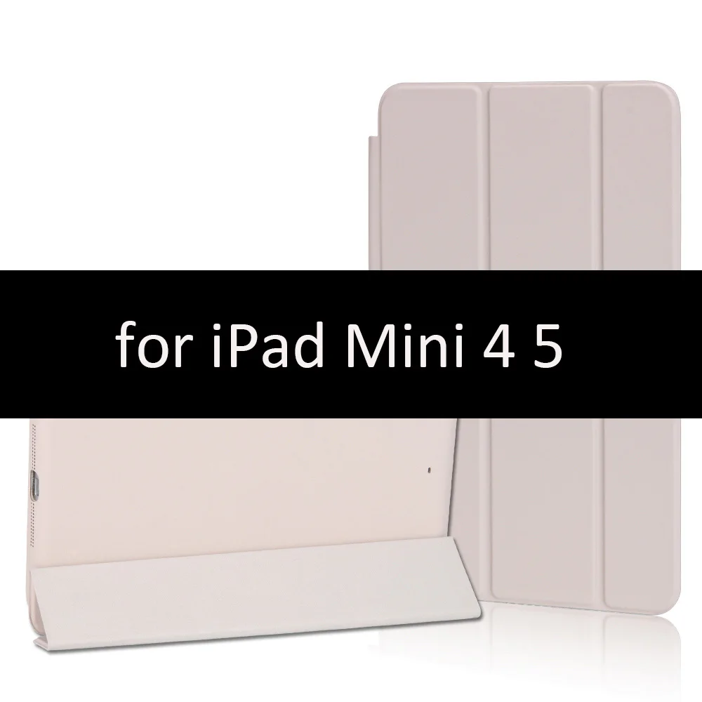 Чехол для iPad Mini 5 4 3 2 1 чехол GOLP PU кожаный тройной бумажник откидной стенд магнитный автоматический режим сна смарт-чехол для iPad Mini 5 чехол - Цвет: Beige-45