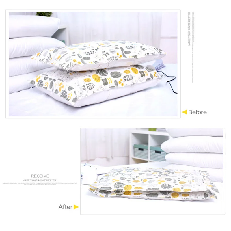 8 шт набор домашних вакуумных сумок воздушный насос для одежды одеяло подушка