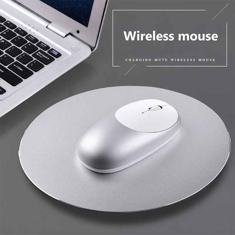 Ультратонкая Беспроводная игровая мышь с Bluetooth 2 4 ГГц USB перезаряжаемая 1600 DPI