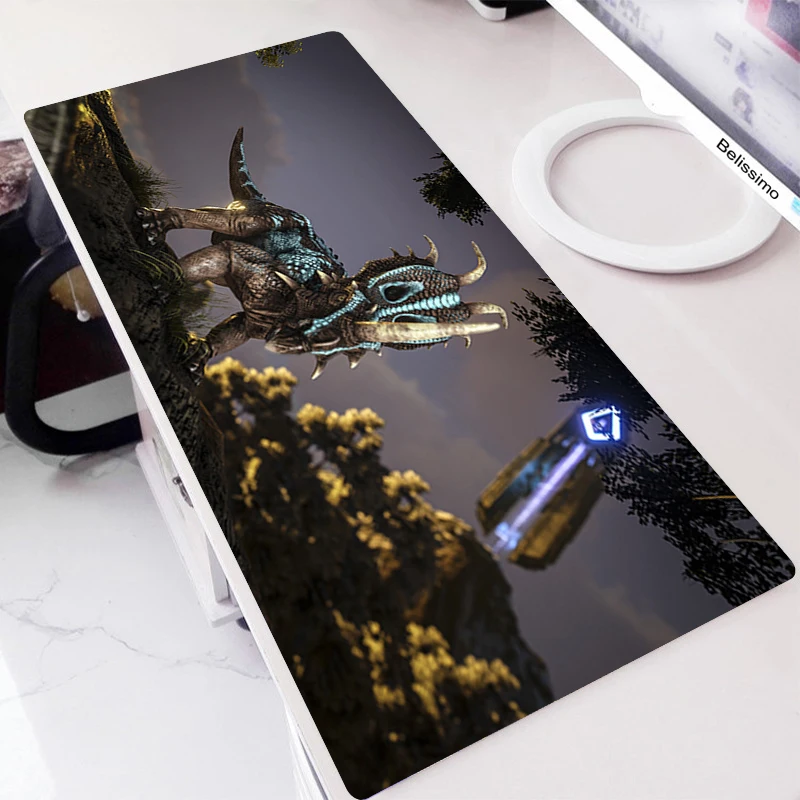 

Desk Pads Gamer Mouse Mats Gamers Accessories Gaming Anime Computer With Mousepad Speed Hot Carpet Extended Ark Survival Evolved