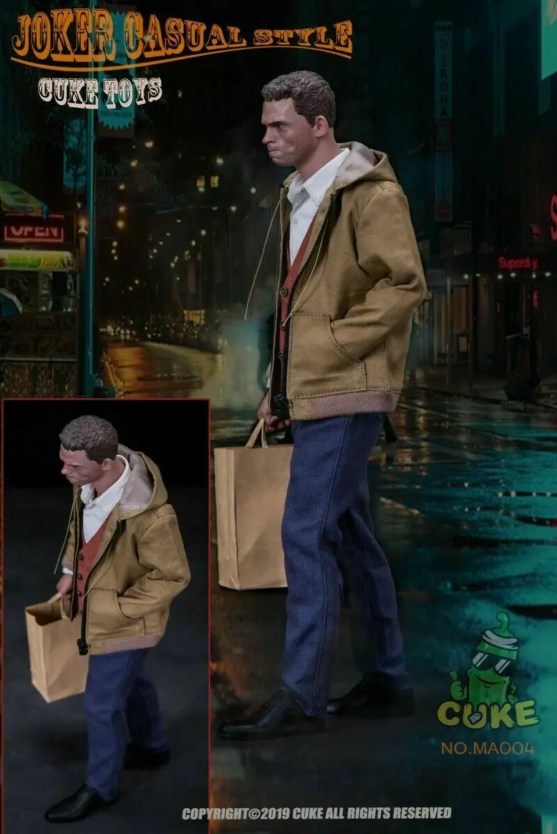 В наличии 1/6 CUKE игрушки Джокер Хоакин MA 004 повседневная одежда костюмы костюм