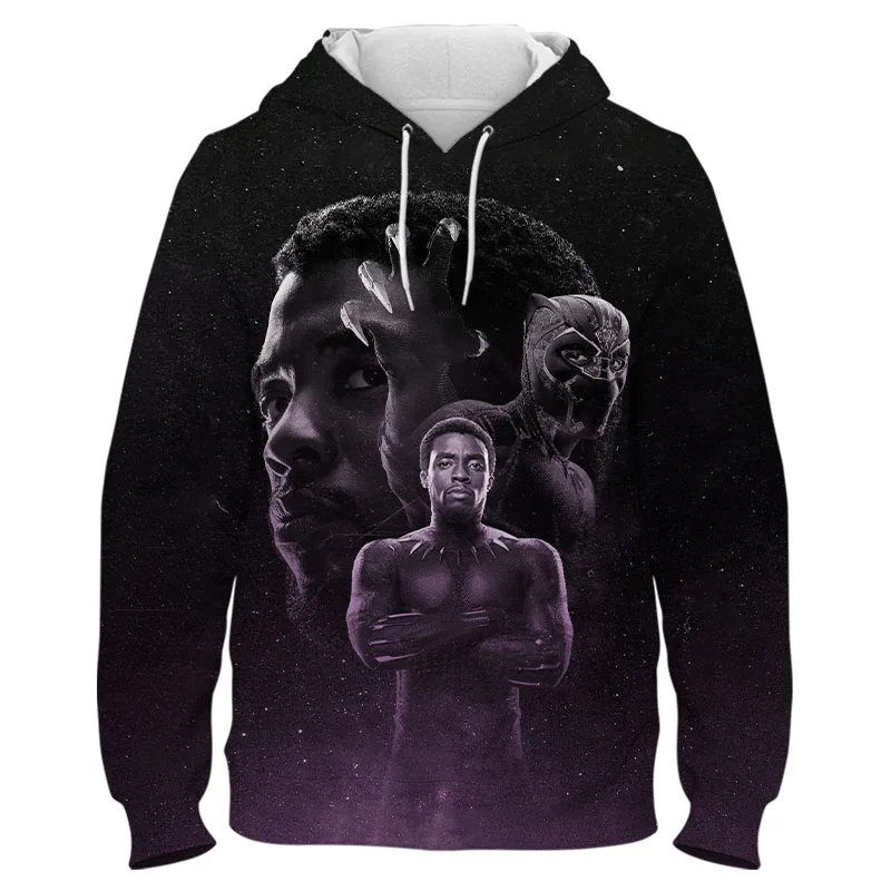 Новинка 2022 черная Детская уличная одежда с 3D-принтом для мужчин и женщин пуловер