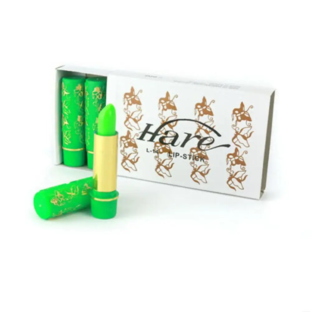 

6Pcs /Set Color Tube Butterfly Pattern Color Changing Lipstick Waterproof Lipgloss Nourishing Lip Stick Makeup Cosmetics