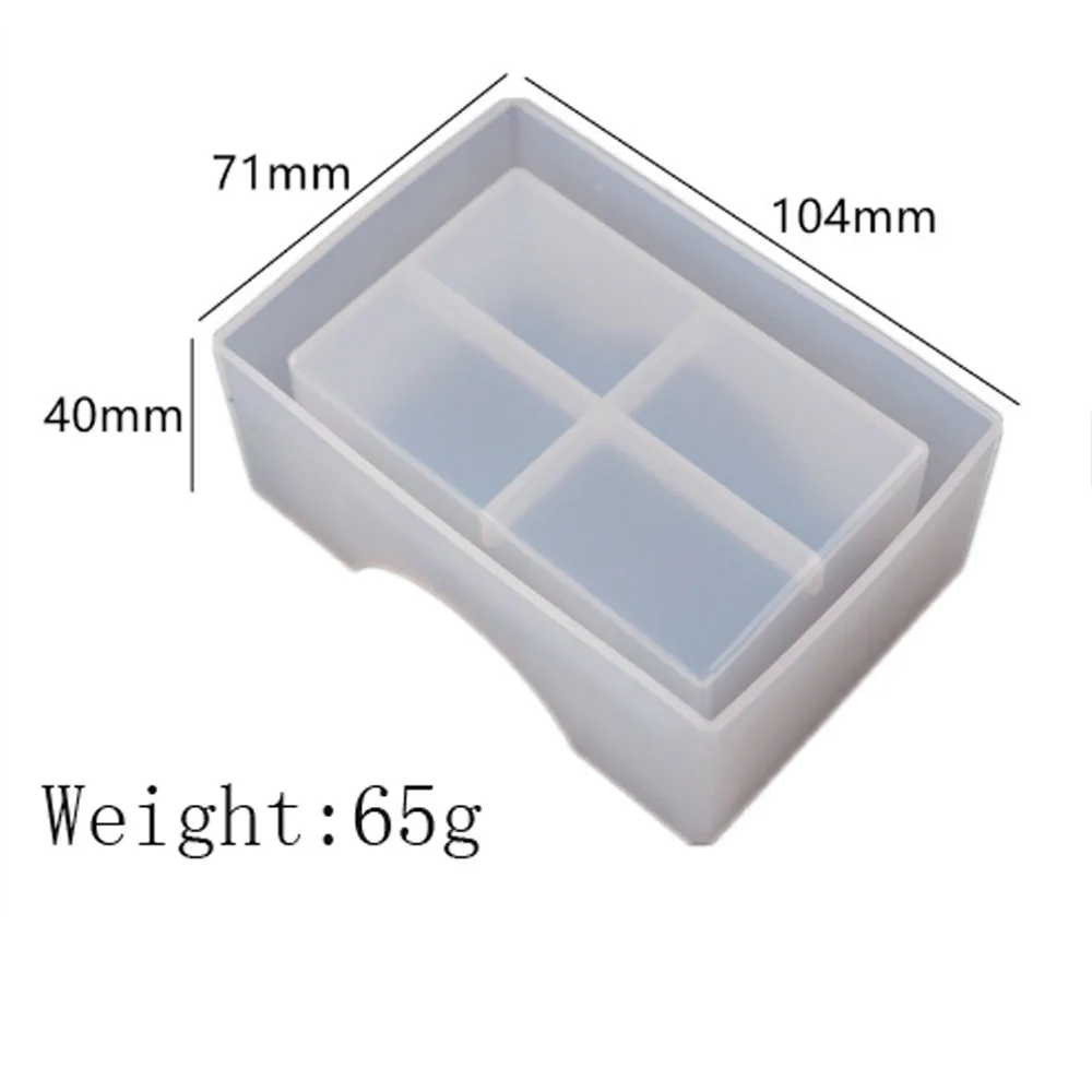 

1 Pcs Square Coaster Crystal Epoxy Resin Mold Cup Mat Pad Silicone Mould DIY Crafts Decorations Ornaments Casting