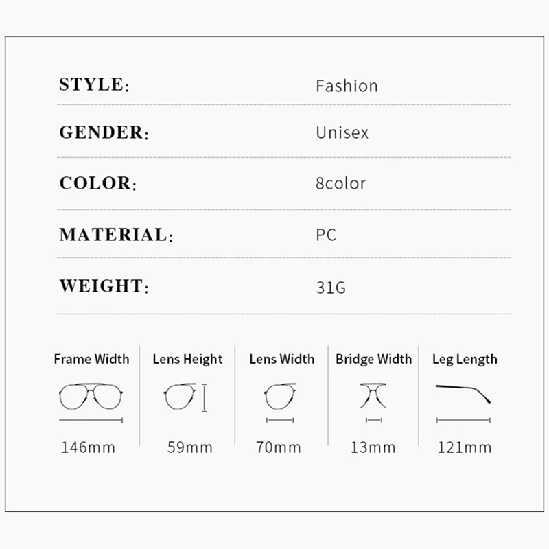 Мужские и женские солнцезащитные очки MVBBFJR спортивные уличные с большой оправой