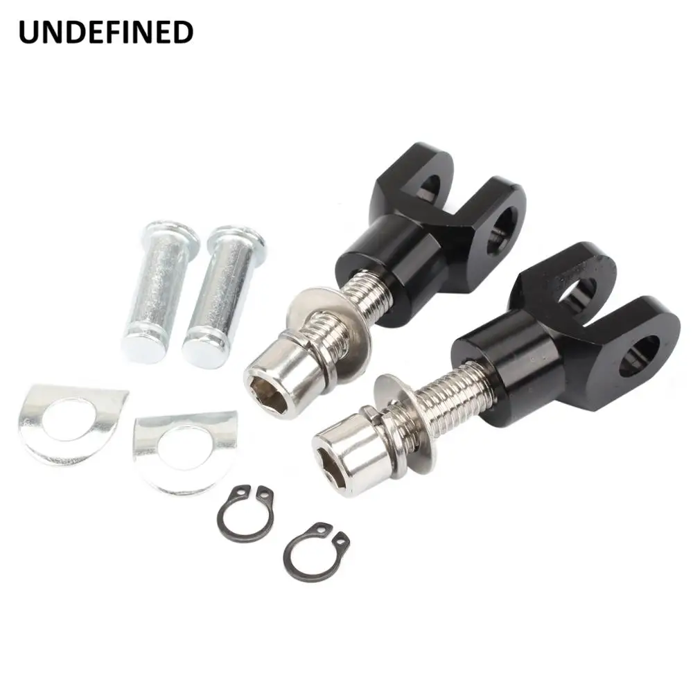 Мотоцикл хромированный ножной Peg Clevis Набор для Harley Honda Yamaha Suzuki Универсальный Footpeg подставка для ног Clevis крепление w/оборудование 29 мм