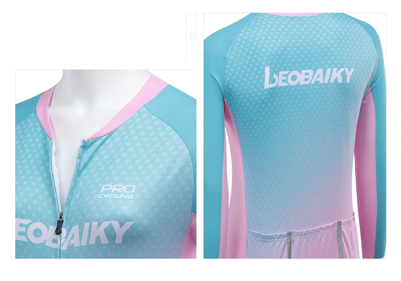 Pro Team MTB Bike Clothing Women Cycling Jersey Set Long Sleeve Summer Road Racing Bicycle Clothes Ladies Ciclismo Uniform
