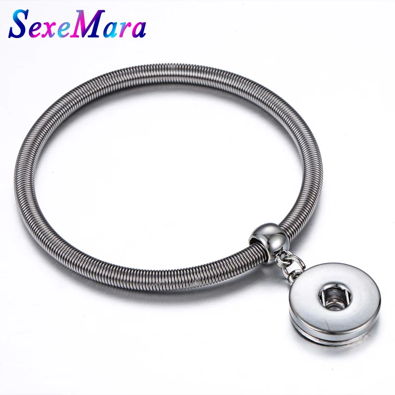 Браслет с кнопками золотой черный серебристый цвет эластичный браслет