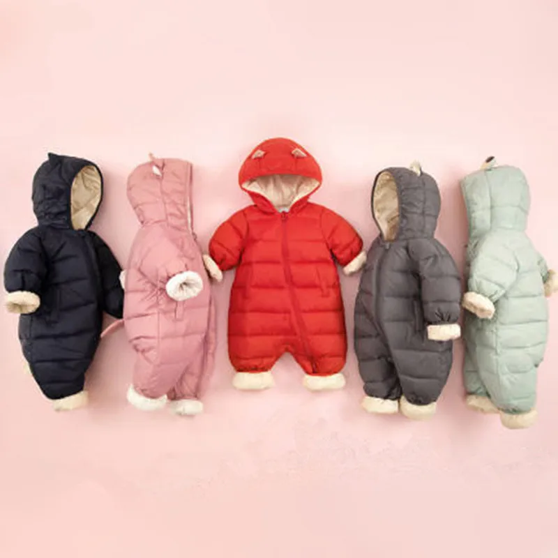 Новинка 2019 детская Милая пуховая цельная Одежда для мальчиков и девочек | Мать