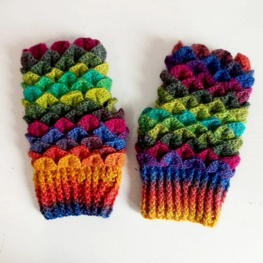 Длинная окрашенная шерстяная пряжа для вязания крючком 50 г толстые шерстяные