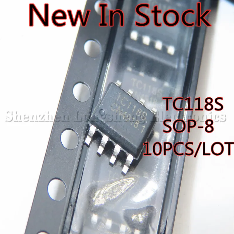 

10 шт./лот TC118S TC118 SOP-8 SMD моторный привод IC непрерывный выходной ток до 100% А новый телефон оригинальное качество