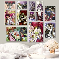 code geass anime poster hot cartoon manga wall art prints picture modern canvas painting living room kids bedroom home decor