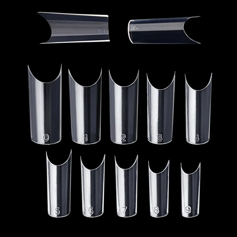 100/500 шт Поддельные накладные ногти искусственные для наращивания ногтей