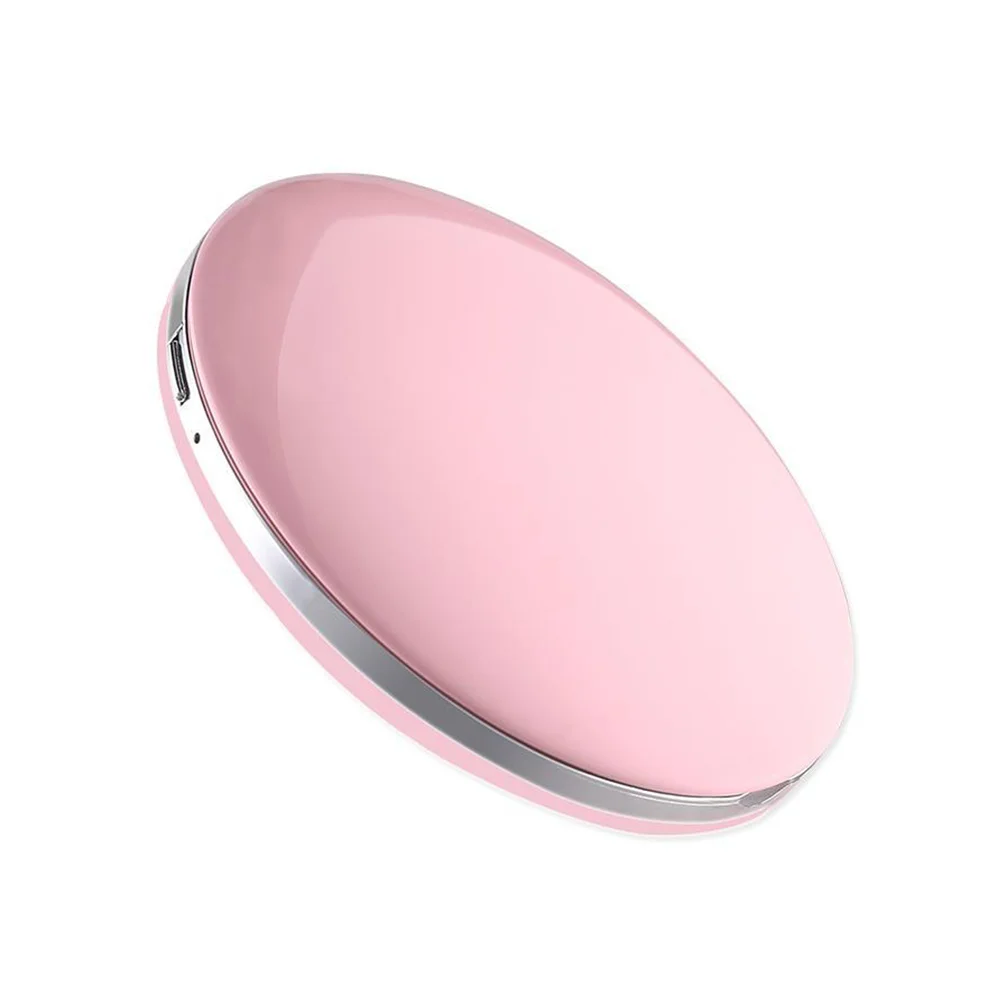 Valentine's Day Lighted Makeup Mirror Light Mini Round Portable Led Make Up Sensing Usb Chargeable | Красота и здоровье