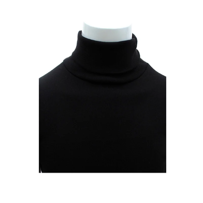 

Men's Wool Pullover Turtleneck Solid Slim Fit Attumn Winter Warm Long Sleeve Clothes Knitted Cotton Casual Male Sweaters