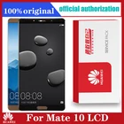 Оригинальный сенсорный ЖК-экран для Huawei Mate 10, стеклянная панель, запасные части для Huawei MATE 10, дисплей, сенсорная рамка, ALP L09 ALP L29