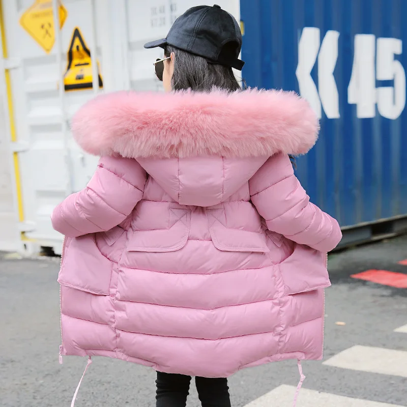 2021 детская зимняя куртка для маленьких девочек Одежда детей Теплое пальто с