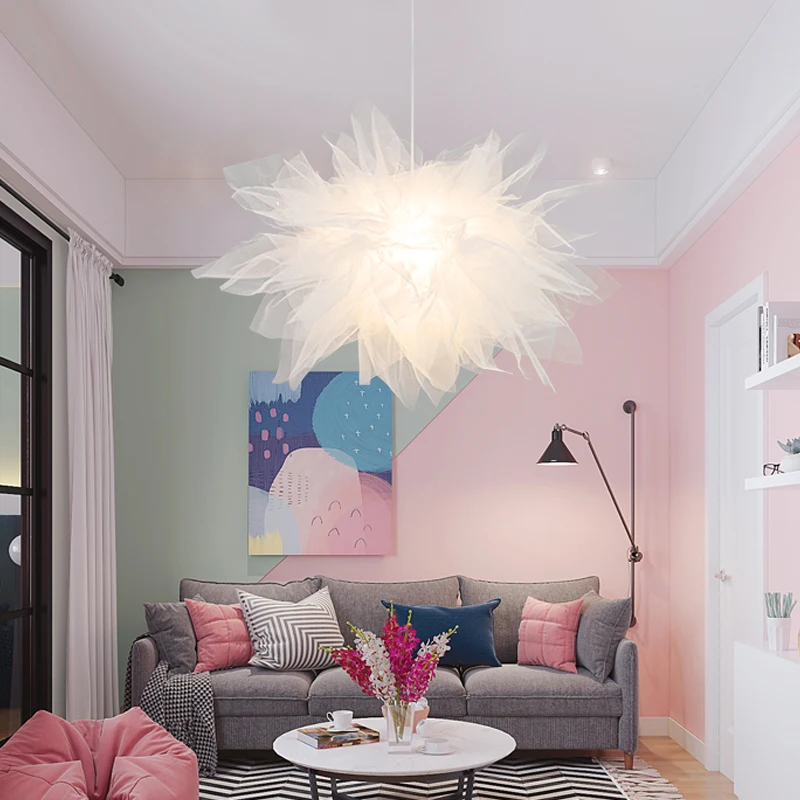 Спальня Скандинавское освещение теплая индивидуальная романтическая одежда