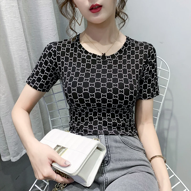 

New summer Top Cotton Short Sleeve T-Shirt