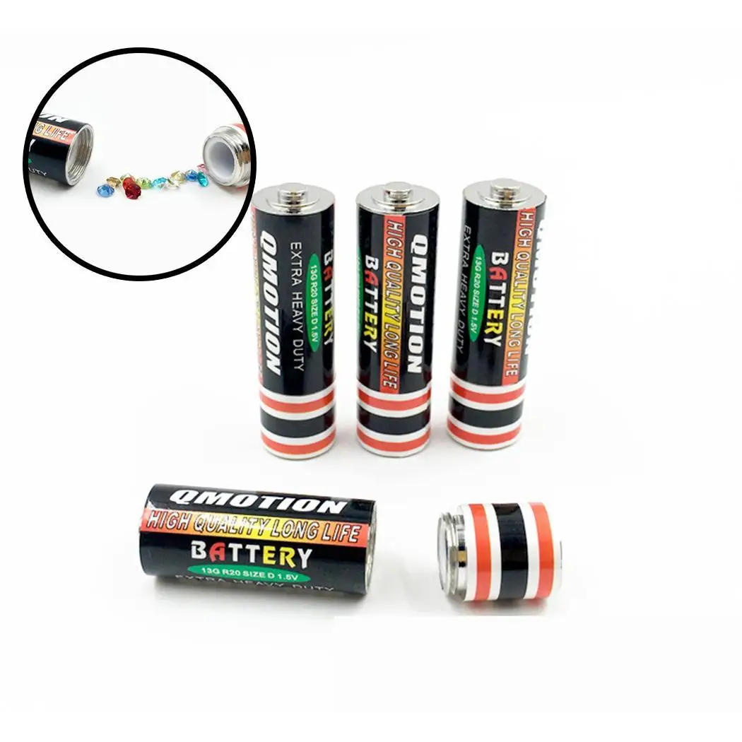 Креативная батарейка форма коробка для хранения Маскировка скрытый