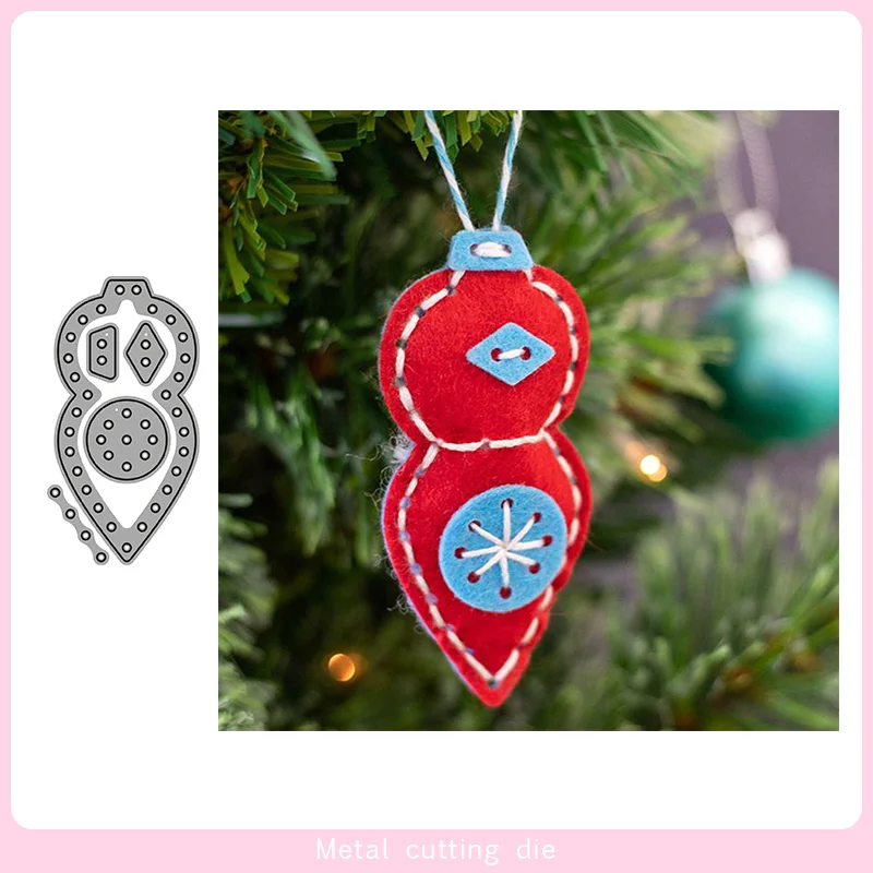 Рождественский тыквенный кулон металлические режущие штампы для скрапбукинга