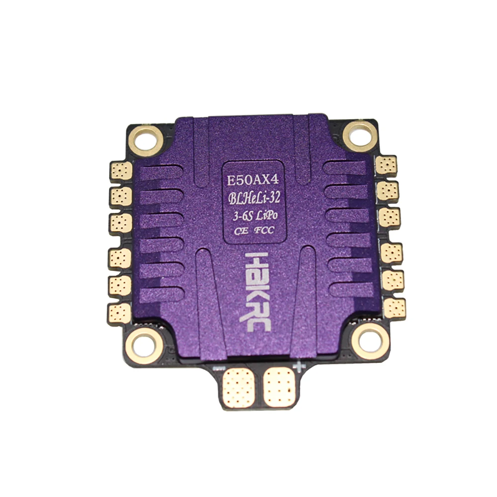 Новый 32 битный 50A 4 в 1 3 6S ESC поддержка Oneshot Dshot150 600 1200 Multishot PWM для QAV200 250 280 FPV
