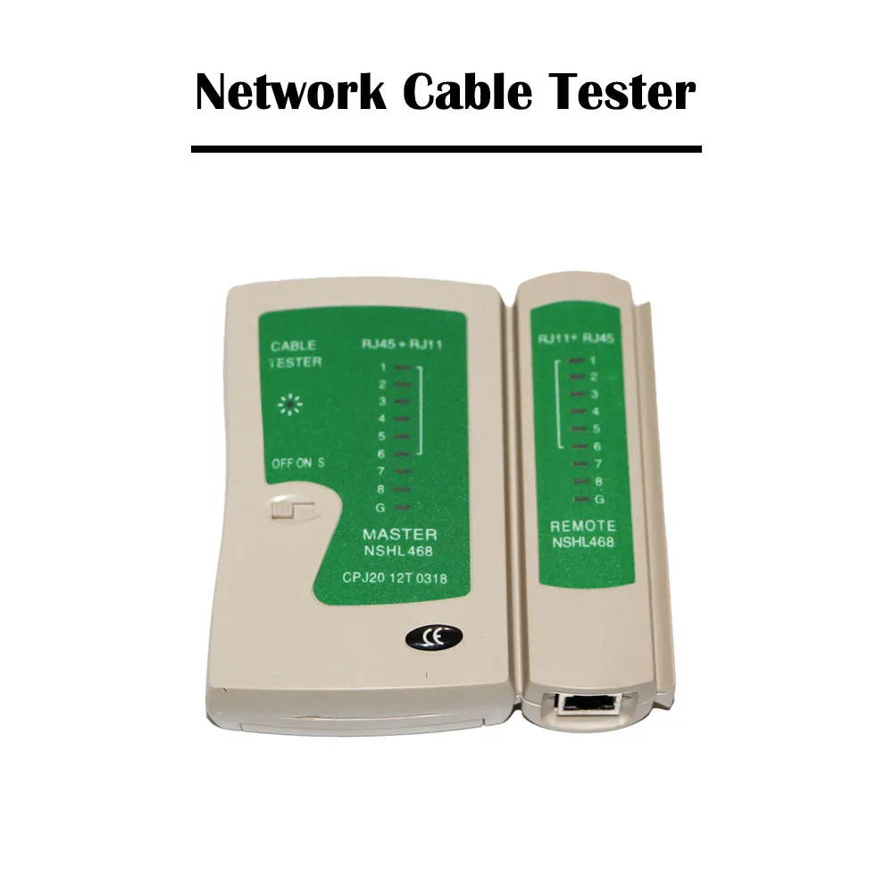 Сетевой Кабельный тестер RJ 11 RJ12 RJ45 порт Cat5 Cat6 Lan провод детектор телефонной линии
