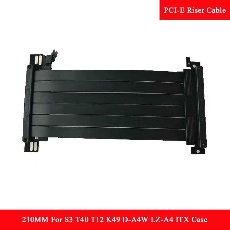 GPU PCI-E 16X 3 0 Графика карты мм удлиняющий кабель для K39 55 99 29 мини ITX чехол специальный