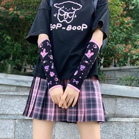 women japanese lolita hand sleeve gothic dark loli girls harjuku soft sisters kawaii leg sleeves bunny accessories jk uniform