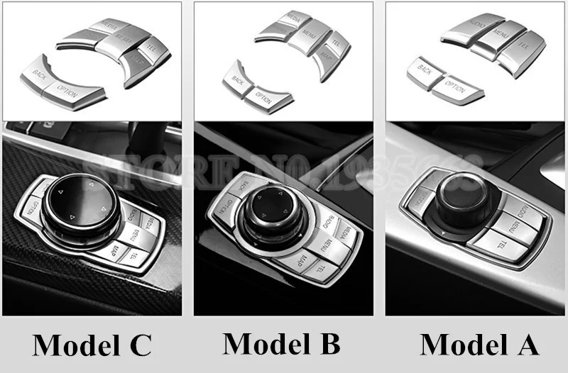 Внутренняя консоль iDrive мультимедийная кнопка крышка для BMW 3 серии F30 F31 F34 2013 2018