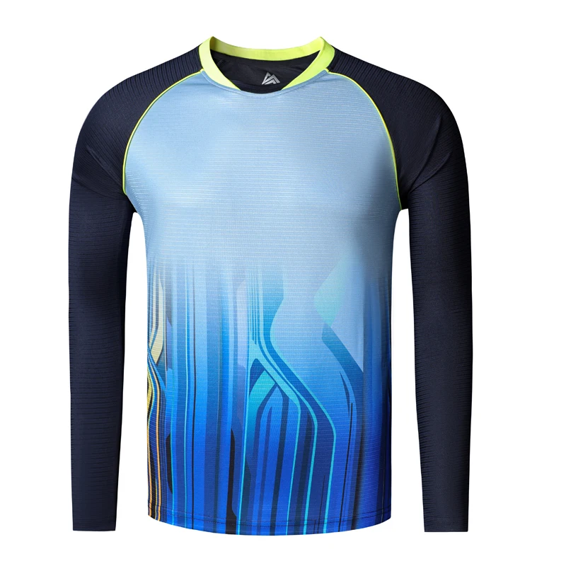 2021 Quickly-dry tennis Long-sleeve T-shirts Men Women,Shirt pants Badminton ,Table Tennis Jersey Male,Runnig  Sports Shirt