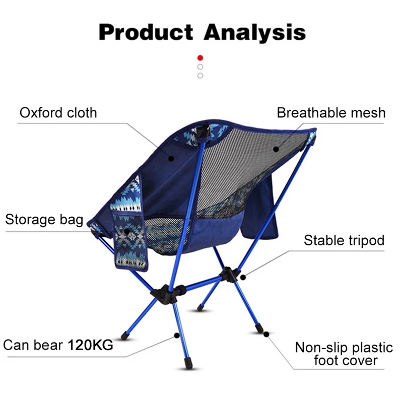 値段 旅行超軽量折りたたみ椅子超硬高負荷屋外のキャンプチェアポータブルビーチハイキングピクニックシート釣りツール椅子