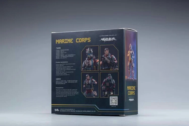 JOYTOY 1/18 фигурки 3 шт Морской корпус военный солдат фигурка модель игрушки коллекция игрушек
